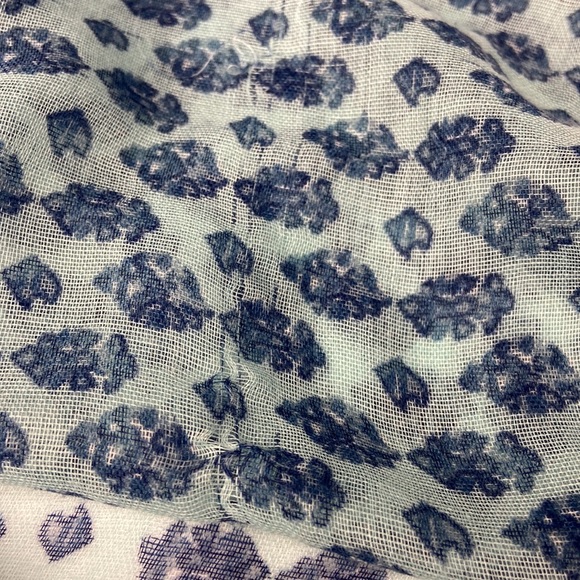 Sheer chiffon extra long wide two sided scarf - Picture 11 of 11